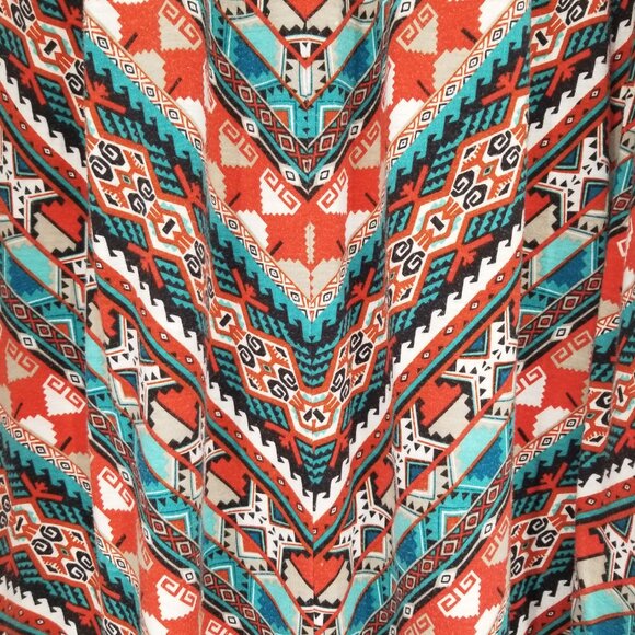 Native Print Maxi Skirt - L - Bohemian, Western, Festival  etc. - Picture 4 of 4